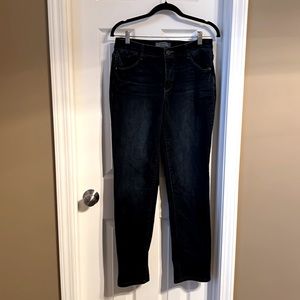 Wit & Wisdom, dark blue jeans, Size 8